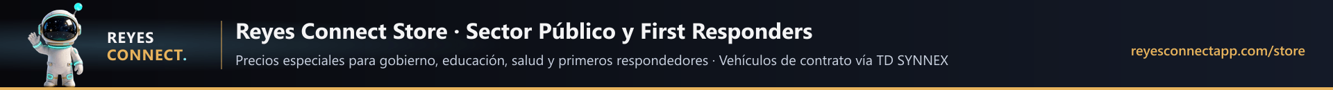 Tecnología para agencias, escuelas y gobiernos locales